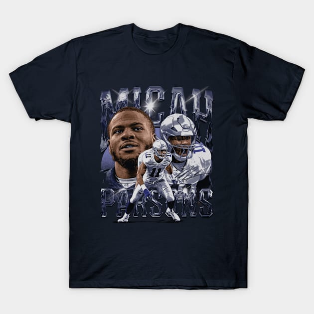 Micah Parsons Dallas Vintage T-Shirt by danlintonpro